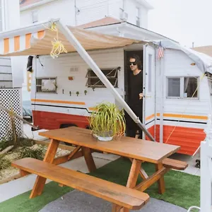 80s Surf Camper In Rockaway New York